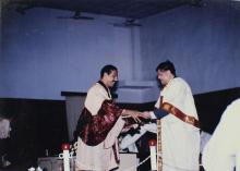 Prof. R. Natarajan at the 35th Convocation, 1998