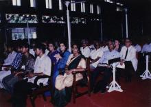 A section of the audience at the 35th Convocation, 1998