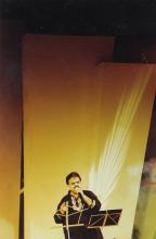 S. P. Balasubrahmanyam performing during the ‘Lite Music Nite’ programme at Saarang 2000