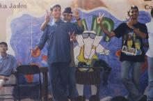 Students at the Saarang 2000 cultural event