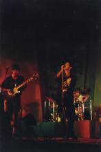 A band performing at the Saarang 2000 cultural festival