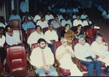 A shot of the attendees of the Special Convocation, 2001