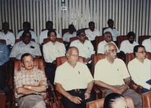 Some of the attendees of the 2001 Special Convocation