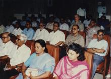 Some of the attendees of the 2001 Special Convocation