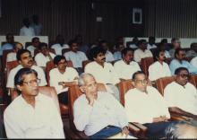 Some of the attendees of the Special Convocation (2001)