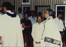 A moment from the 2001 Special Convocation