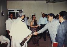 A moment from the 2001 Special Convocation