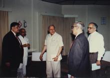 An interaction at the 2001 Special Convocation