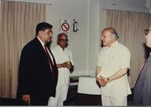 Mr. M. S. Swaminathan in conversation with Prof. R. Natarajan, Special Convocation (2001)