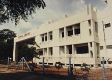 A photograph of the Central Library, IIT Madras