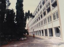 The Electrical Sciences Block (ESB), IIT Madras, being cleaned