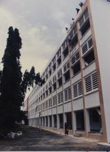 The Electrical Sciences Block (ESB), IIT Madras, being cleaned