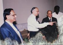 A moment from the 39th Convocation, 2002