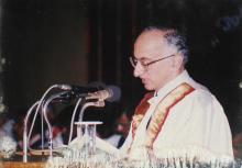 Prof. M. S. Ananth speaks at the 39th Convocation, 2002
