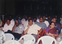 Some of the audience members at the 39th Convocation, 2002