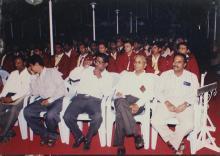 A section of the audience at the 39th Convocation, 2002